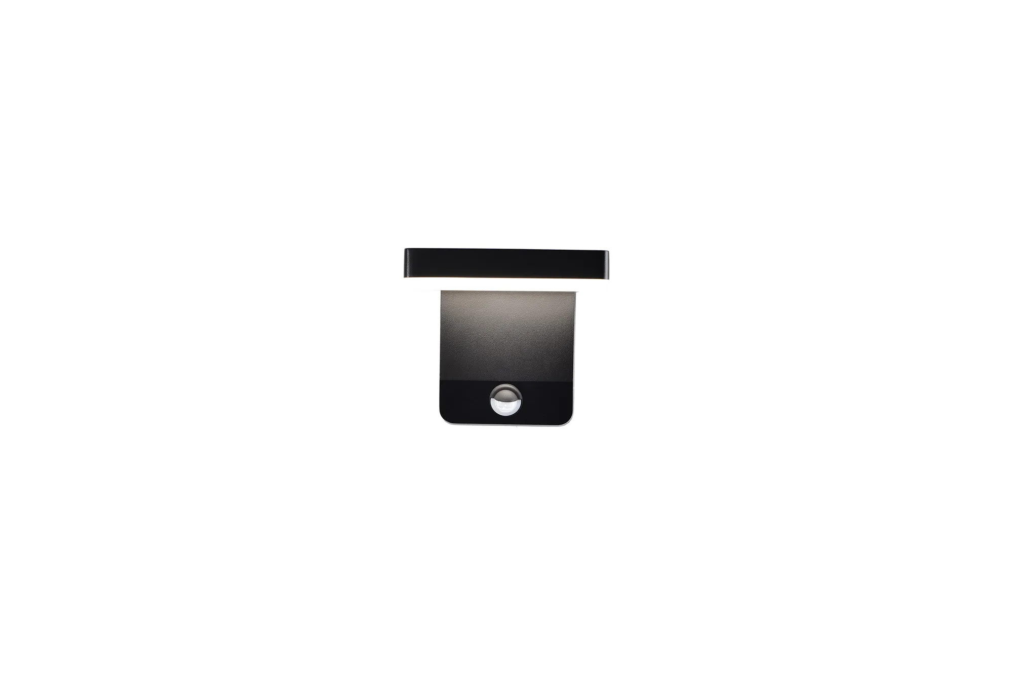 M8477  Cooper PIR Motion Sensor Wall Lamp 20W LED Black